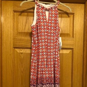 NWT, keyhole, jersey dress,